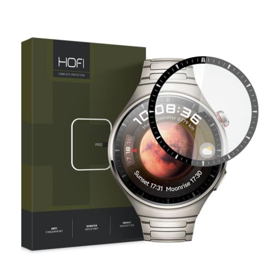 Hybrid Nano Glass Hofi Pro+ Huawei Watch 4 Pro (48mm) Μαύρο (1 τεμ.) Hybrid Nano Glass Hofi Pro+ Huawei Watch 4 Pro (48mm) Μαύρο (1 τεμ.)