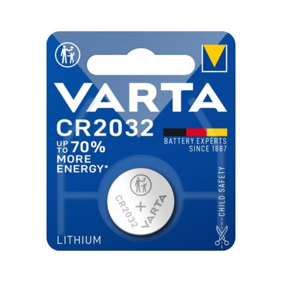 Lithium Button Cells Varta CR2032 (1 τεμ) Lithium Button Cells Varta CR2032 (1 τεμ)