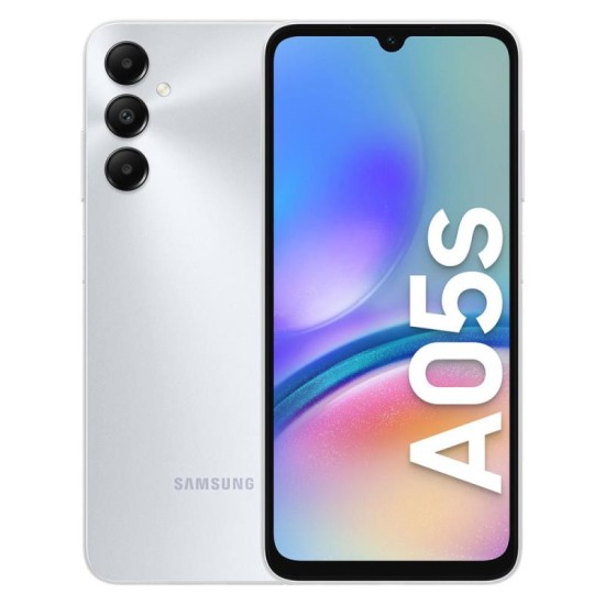 Κινητό Τηλέφωνο Samsung A057G Galaxy A05s (Dual SIM) 128GB 4GB RAM Ασημί Κινητό Τηλέφωνο Samsung A057G Galaxy A05s (Dual SIM) 128GB 4GB RAM Ασημί