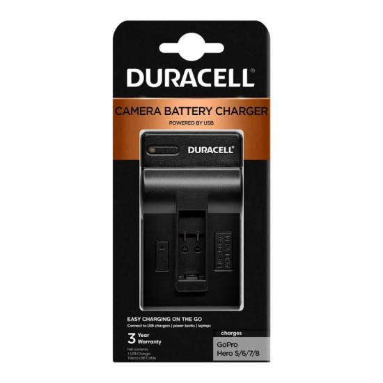 Φορτιστής Μπαταριών Κάμερας Duracell DRG5946 για GoPro Hero 5/6/7/8 Φορτιστής Μπαταριών Κάμερας Duracell DRG5946 για GoPro Hero 5/6/7/8