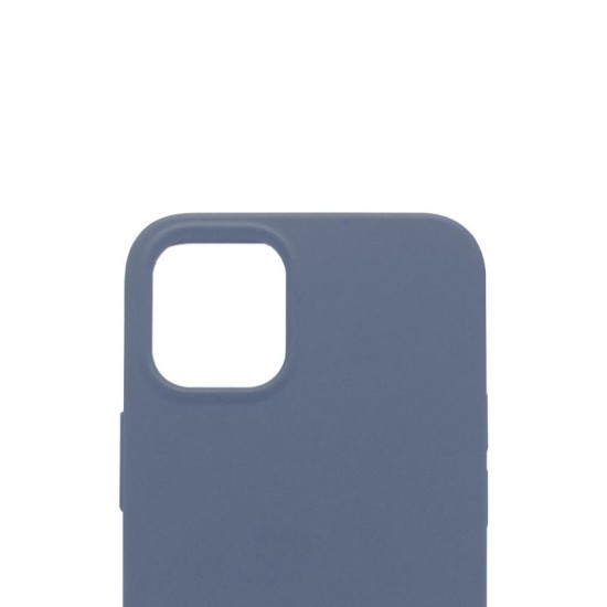 Θήκη Liquid Silicon inos Apple iPhone 12/ 12 Pro L-Cover Μπλε Ραφ Θήκη Liquid Silicon inos Apple iPhone 12/ 12 Pro L-Cover Μπλε Ραφ