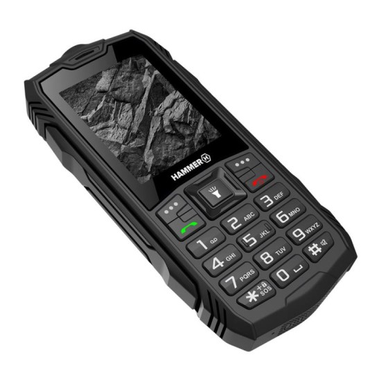 Κινητό Τηλέφωνο Hammer Rock (Dual SIM) Μαύρο Κινητό Τηλέφωνο Hammer Rock (Dual SIM) Μαύρο