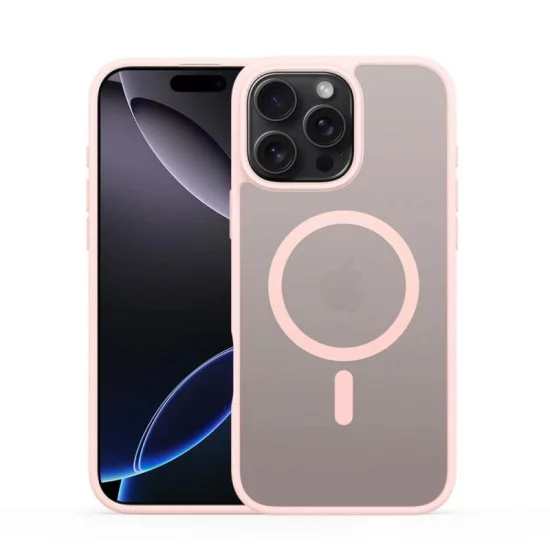 Θήκη TPU & PC Dux Ducis Yind Magnetic MagSafe Apple iPhone 16 Pro Max Ροζ Θήκη TPU & PC Dux Ducis Yind Magnetic MagSafe Apple iPhone 16 Pro Max Ροζ