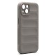 Θήκη Shield TPU inos Apple iPhone 14 Stripes Ανοιχτό Γκρι