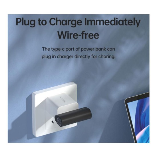 Φορτιστής Ανάγκης Devia EP141 Mini Pocket USB C PD 20W 4800mAh Extreme Speed Μαύρο Φορτιστής Ανάγκης Devia EP141 Mini Pocket USB C PD 20W 4800mAh Extreme Speed Μαύρο