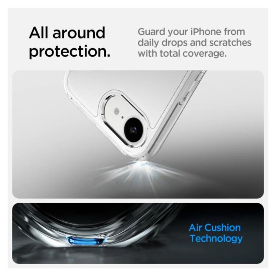 Θήκη TPU & PC Spigen Ultra Hybrid Apple iPhone 16e Διάφανο Θήκη TPU & PC Spigen Ultra Hybrid Apple iPhone 16e Διάφανο