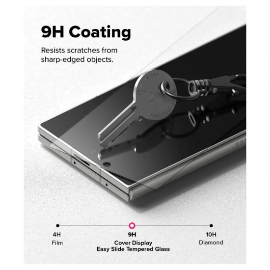 Tempered Glass Full Face Ringke Cover Display Samsung Galaxy Z Fold 7 5G Διάφανο (2 τεμ.)