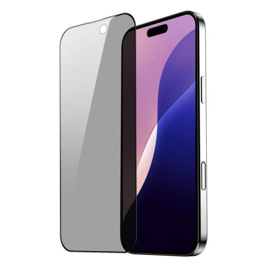 Tempered Glass Full Face Privacy Dux Ducis Apple iPhone 16 Pro Max Μαύρο (1 τεμ.) Tempered Glass Full Face Privacy Dux Ducis Apple iPhone 16 Pro Max Μαύρο (1 τεμ.)