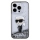 Θήκη TPU Karl Lagerfeld Apple iPhone 15 Pro Max Hardcase Liquid Glitter Ikonik Διάφανο Θήκη TPU Karl Lagerfeld Apple iPhone 15 Pro Max Hardcase Liquid Glitter Ikonik Διάφανο