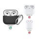 Θήκη Σιλικόνης AhaStyle PT148 Apple AirPods 3 Premium με Γάντζο Μαύρο Θήκη Σιλικόνης AhaStyle PT148 Apple AirPods 3 Premium με Γάντζο Μαύρο