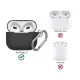 Θήκη Σιλικόνης AhaStyle PT148 Apple AirPods 3 Premium με Γάντζο Μαύρο