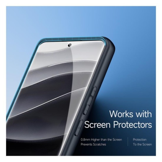 Θήκη TPU & PC Dux Ducis Aimo Xiaomi Redmi Note 14 Pro 4G Μαύρο
