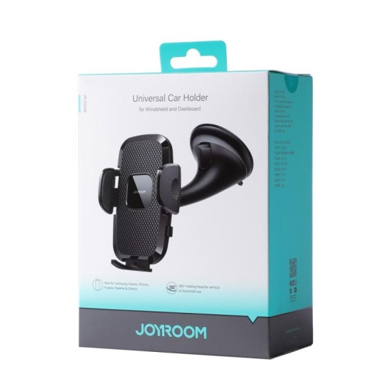 Universal Βάση Στήριξης Ταμπλό & Παρμπρίζ Joyroom JR-ZS259 Μαύρο