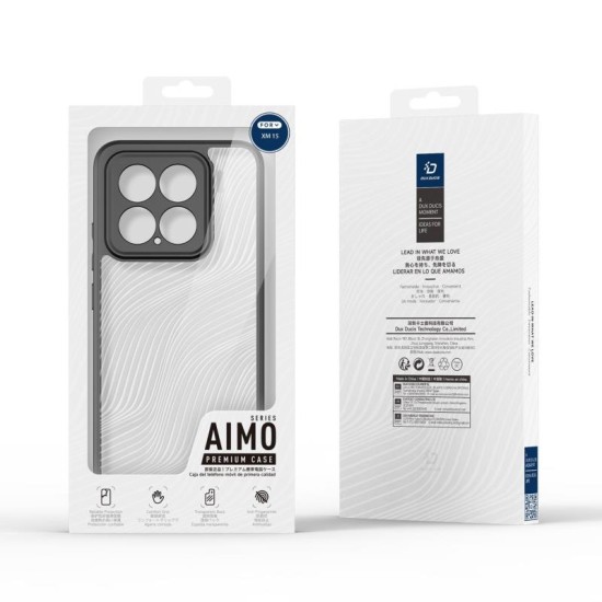 Θήκη TPU & PC Dux Ducis Aimo Xiaomi 15 5G Μαύρο