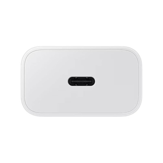 Φορτιστής Ταξιδίου Ταχείας Φόρτισης Samsung EP-T2510XWEG με Έξοδο USB C 25W 3A & Καλώδιο USB C Λευκό Φορτιστής Ταξιδίου Ταχείας Φόρτισης Samsung EP-T2510XWEG με Έξοδο USB C 25W 3A & Καλώδιο USB C Λευκό