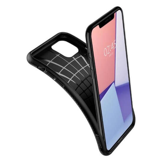 Θήκη Soft TPU Spigen Liquid Air Apple iPhone 11 Μαύρο Θήκη Soft TPU Spigen Liquid Air Apple iPhone 11 Μαύρο
