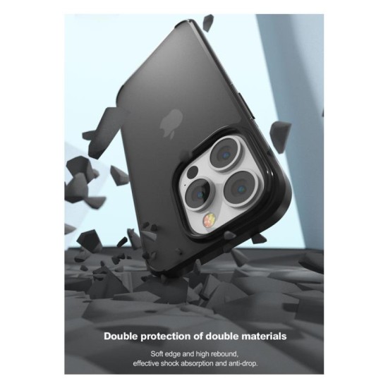 Θήκη TPU & PC Shock Proof Devia Apple iPhone 14 Plus Guardian Matte Διάφανο Θήκη TPU & PC Shock Proof Devia Apple iPhone 14 Plus Guardian Matte Διάφανο