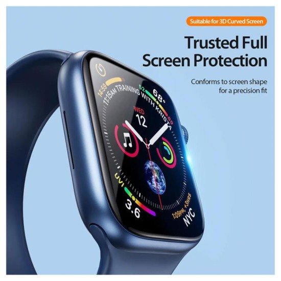 Tempered Glass Dux Ducis Apple Watch Series 10 42mm Μαύρο (2 τεμ.) Tempered Glass Dux Ducis Apple Watch Series 10 42mm Μαύρο (2 τεμ.)