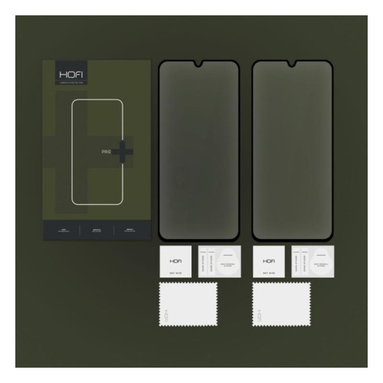 Tempered Glass Full Face Hofi Pro+ Samsung M156B Galaxy M15 5G Μαύρο (2 τεμ.) Tempered Glass Full Face Hofi Pro+ Samsung M156B Galaxy M15 5G Μαύρο (2 τεμ.)