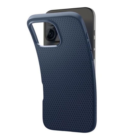 Θήκη Soft TPU Spigen Liquid Air Apple iPhone 16 Pro Max Σκούρο Μπλε Θήκη Soft TPU Spigen Liquid Air Apple iPhone 16 Pro Max Σκούρο Μπλε