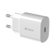 Φορτιστής Ταξιδίου Ταχείας Φόρτισης Devia RLC-380 20W με Έξοδο USB C PD Rocket Λευκό Φορτιστής Ταξιδίου Ταχείας Φόρτισης Devia RLC-380 20W με Έξοδο USB C PD Rocket Λευκό