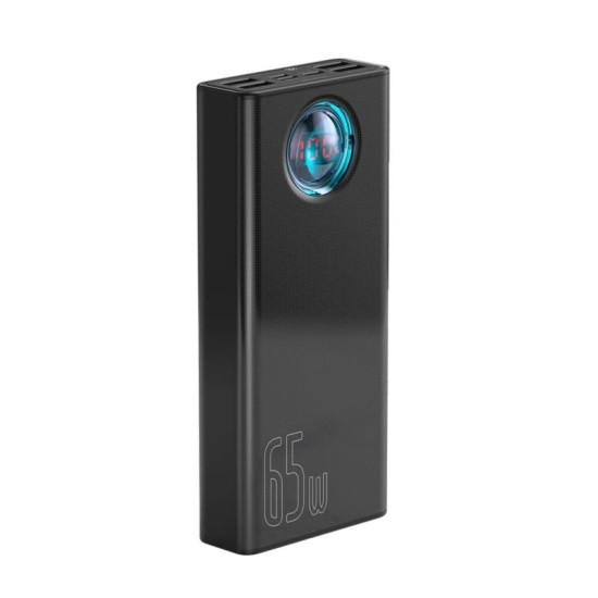 Φορτιστής Ανάγκης Baseus Amblight 65W 30000mAh Μαύρο Φορτιστής Ανάγκης Baseus Amblight 65W 30000mAh Μαύρο