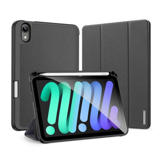 Θήκη TPU Flip Shock Proof Dux Ducis Domo Apple iPad Mini 6/ Mini 7 8.3" Μαύρο Θήκη TPU Flip Shock Proof Dux Ducis Domo Apple iPad Mini 6/ Mini 7 8.3" Μαύρο