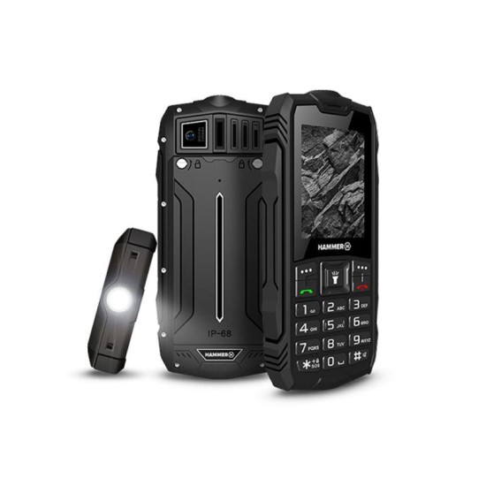 Κινητό Τηλέφωνο Hammer Rock (Dual SIM) Μαύρο Κινητό Τηλέφωνο Hammer Rock (Dual SIM) Μαύρο