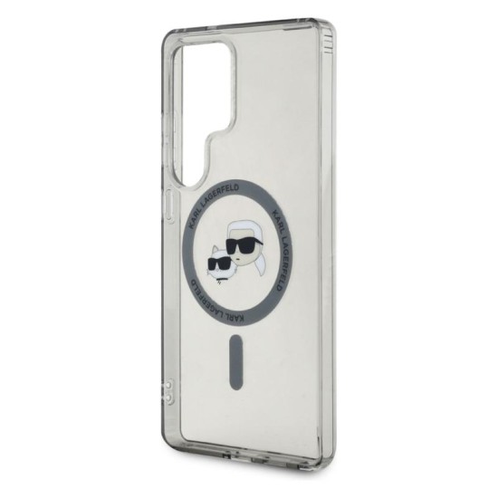 Θήκη TPU Karl Lagerfeld Samsung Galaxy S25 Ultra IML Magsafe Metal Karl & Choupette Heads Μαύρο Θήκη TPU Karl Lagerfeld Samsung Galaxy S25 Ultra IML Magsafe Metal Karl & Choupette Heads Μαύρο