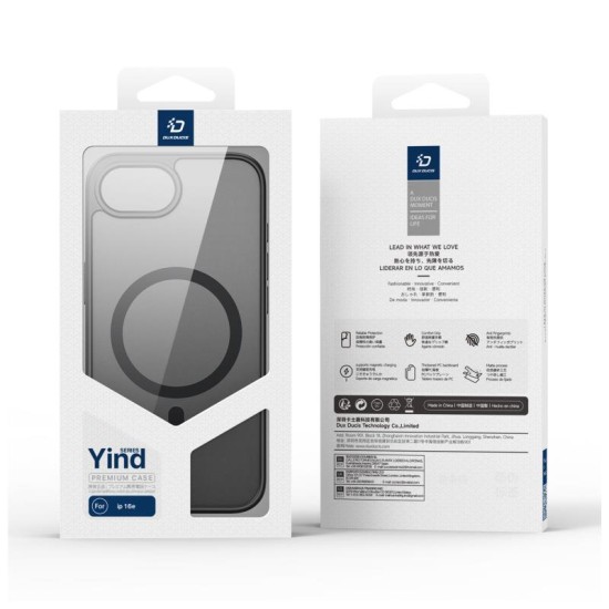 Θήκη TPU & PC Dux Ducis Yind Apple iPhone 16e Μαύρο