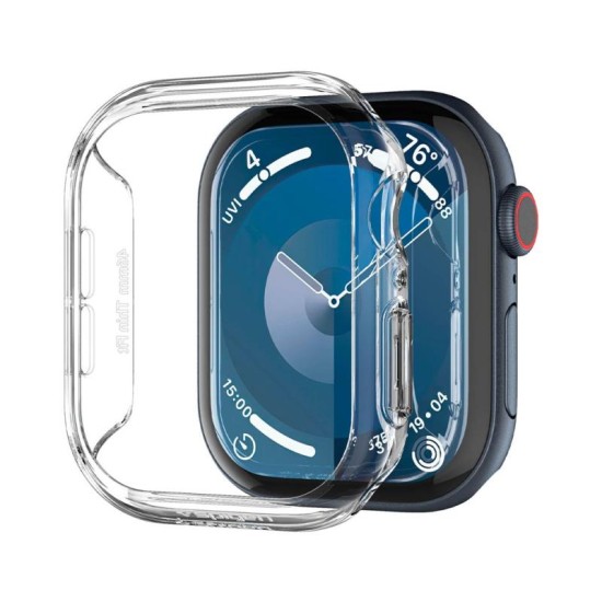 Θήκη PC Spigen Thin Fit Apple Watch 10 46mm Διάφανο Θήκη PC Spigen Thin Fit Apple Watch 10 46mm Διάφανο