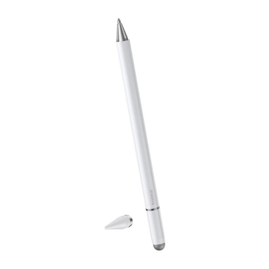 Πενάκι Οθόνης Stylus Baseus Non-Magnetic Smooth Writing III 3 σε 1 για iOS & Android Λευκό Πενάκι Οθόνης Stylus Baseus Non-Magnetic Smooth Writing III 3 σε 1 για iOS & Android Λευκό
