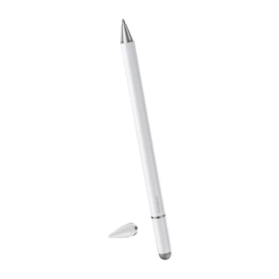 Πενάκι Οθόνης Stylus Baseus Non-Magnetic Smooth Writing III 3 σε 1 για iOS & Android Λευκό Πενάκι Οθόνης Stylus Baseus Non-Magnetic Smooth Writing III 3 σε 1 για iOS & Android Λευκό