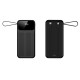 Φορτιστής Ανάγκης Maxlife MXPB-06 PD 22.5W 10000 mAh με Καλώδια USB C & Lightning Μαύρο Φορτιστής Ανάγκης Maxlife MXPB-06 PD 22.5W 10000 mAh με Καλώδια USB C & Lightning Μαύρο