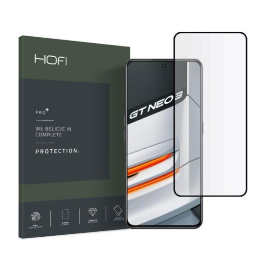 Tempered Glass Full Face Hofi Pro+ Realme GT Neo 3 5G Μαύρο (1 τεμ.) Tempered Glass Full Face Hofi Pro+ Realme GT Neo 3 5G Μαύρο (1 τεμ.)