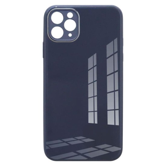 Θήκη TPU & Glass inos Apple iPhone 11 Pro Max CamGuard Σκούρο Μπλε Θήκη TPU & Glass inos Apple iPhone 11 Pro Max CamGuard Σκούρο Μπλε