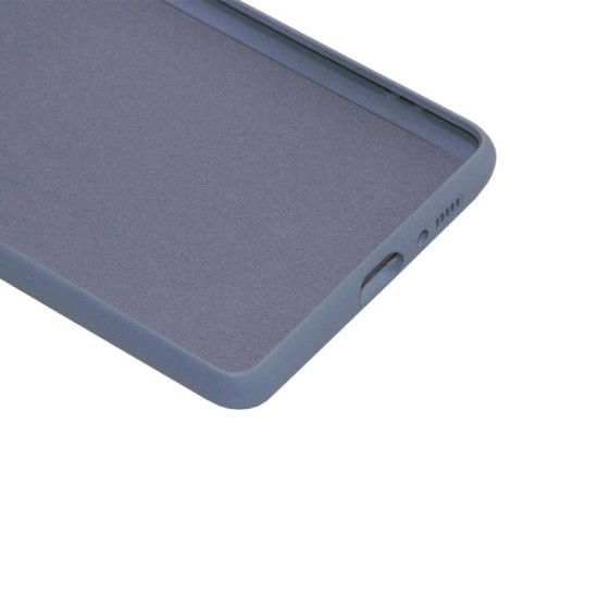 Θήκη Liquid Silicon inos Samsung G770F Galaxy S10 Lite L-Cover Γκρι-Μπλε Θήκη Liquid Silicon inos Samsung G770F Galaxy S10 Lite L-Cover Γκρι-Μπλε