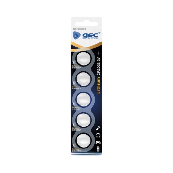 Μπαταρία GSC Lithium Button Cell CR2032 (5 τεμ.) Μπαταρία GSC Lithium Button Cell CR2032 (5 τεμ.)