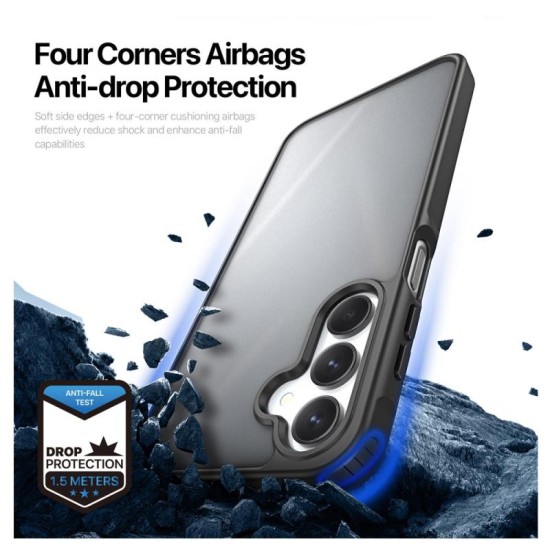 Θήκη TPU & PC Dux Ducis Yind Samsung A165 Galaxy A16/ A166B Galaxy A16 5G Μαύρο Θήκη TPU & PC Dux Ducis Yind Samsung A165 Galaxy A16/ A166B Galaxy A16 5G Μαύρο
