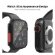 Θήκη PC με Tempered Glass Ahastyle WG115 Apple Watch 7/8/9 45mm Upgrade σε Ultra Μαύρο Θήκη PC με Tempered Glass Ahastyle WG115 Apple Watch 7/8/9 45mm Upgrade σε Ultra Μαύρο