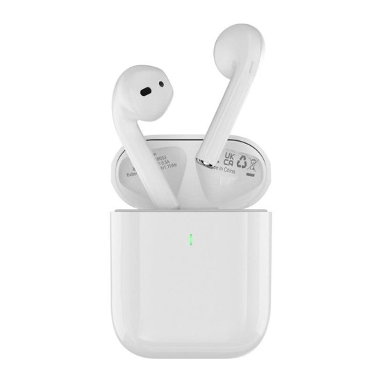 True Wireless Ακουστικά Bluetooth Devia Airbuds TWS EM053 Λευκό True Wireless Ακουστικά Bluetooth Devia Airbuds TWS EM053 Λευκό