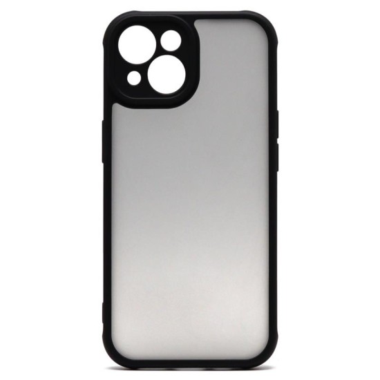 Θήκη TPU & PC inos Apple iPhone 15 Flame Μαύρο Θήκη TPU & PC inos Apple iPhone 15 Flame Μαύρο