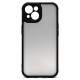 Θήκη TPU & PC inos Apple iPhone 15 Flame Μαύρο Θήκη TPU & PC inos Apple iPhone 15 Flame Μαύρο