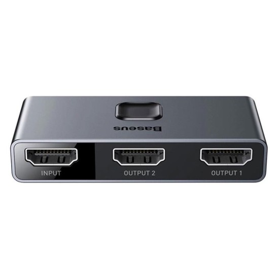 HDMI Splitter Baseus Matrix 2x1/1x2 4K 30Hz Γκρι HDMI Splitter Baseus Matrix 2x1/1x2 4K 30Hz Γκρι