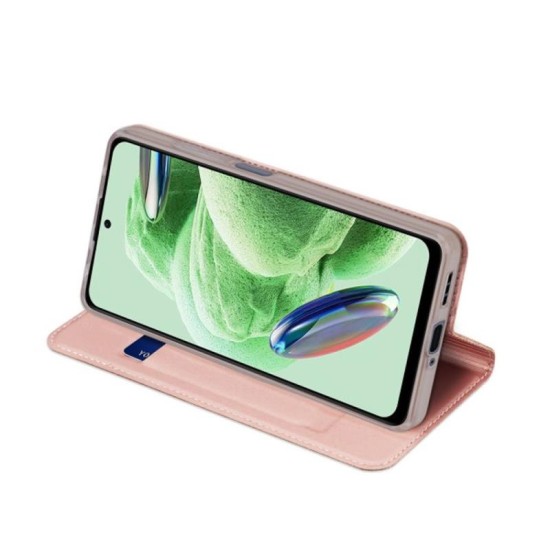 Θήκη Flip Dux Ducis Skin Pro Xiaomi Poco X5 5G/ Redmi Note 12 5G Ροζ Θήκη Flip Dux Ducis Skin Pro Xiaomi Poco X5 5G/ Redmi Note 12 5G Ροζ