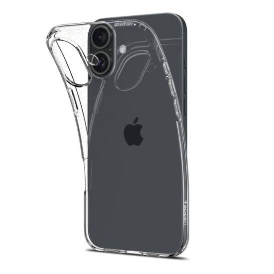 Θήκη TPU Spigen Liquid Crystal Apple iPhone 16 Διάφανο Θήκη TPU Spigen Liquid Crystal Apple iPhone 16 Διάφανο