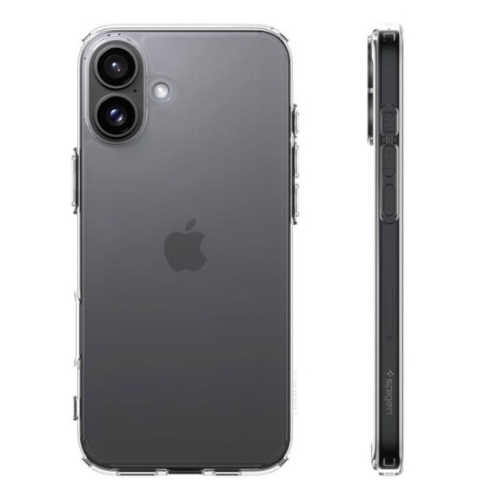 Θήκη TPU & PC Spigen Ultra Hybrid Apple iPhone 16 Διάφανο Θήκη TPU & PC Spigen Ultra Hybrid Apple iPhone 16 Διάφανο
