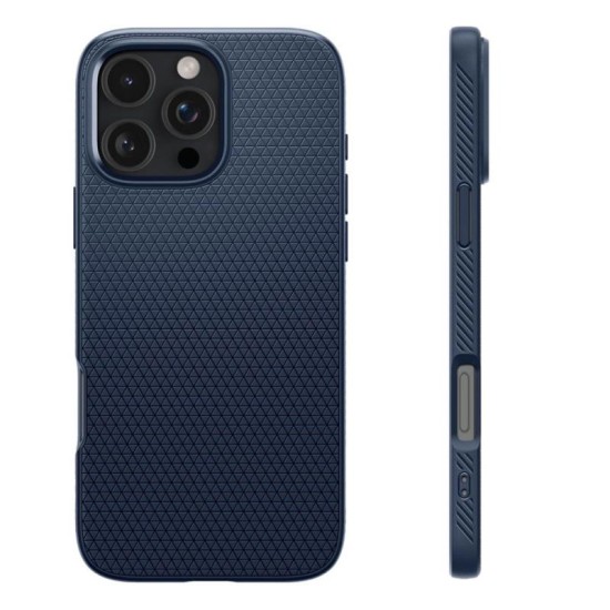 Θήκη Soft TPU Spigen Liquid Air Apple iPhone 16 Pro Max Σκούρο Μπλε Θήκη Soft TPU Spigen Liquid Air Apple iPhone 16 Pro Max Σκούρο Μπλε