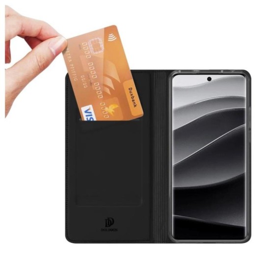 Θήκη Flip Dux Ducis Skin Pro Xiaomi Redmi Note 14 Pro 5G/ Poco X7 5G Μαύρο Θήκη Flip Dux Ducis Skin Pro Xiaomi Redmi Note 14 Pro 5G/ Poco X7 5G Μαύρο