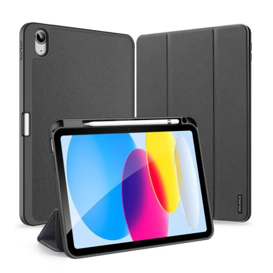 Θήκη TPU Flip Shock Proof Dux Ducis Domo Apple iPad 10.9'' (2022) Μαύρο Θήκη TPU Flip Shock Proof Dux Ducis Domo Apple iPad 10.9'' (2022) Μαύρο